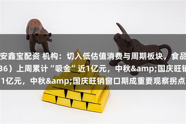 安鑫宝配资 机构：切入低估值消费与周期板块，食品饮料ETF天弘（159736）上周累计“吸金”近1亿元，中秋&国庆旺销窗口期成重要观察拐点