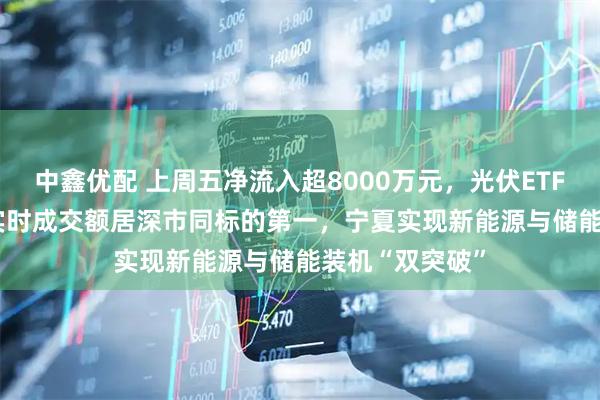 中鑫优配 上周五净流入超8000万元，光伏ETF（159857）实时成交额居深市同标的第一，宁夏实现新能源与储能装机“双突破”